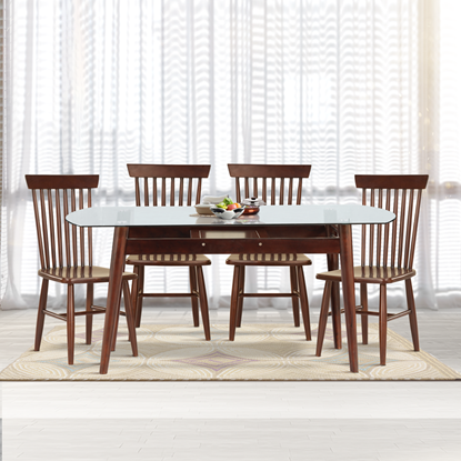 Picture of Dining Set Item Name: TDH-324 & CFD-324 (6 PCS)
