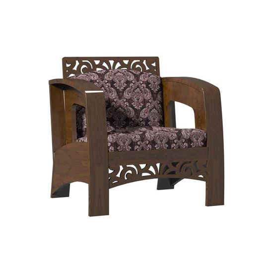 Picture of Wooden Sofa Item Name: SSC-317-3-1-00