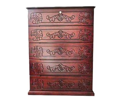 Picture of MALAYSIAN VINIAR WOOD Chest of Drawer