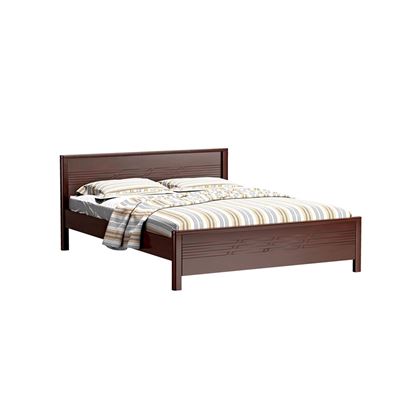 Picture of Wooden Bed Item Name: BDH-354-3-1-20 (KING)