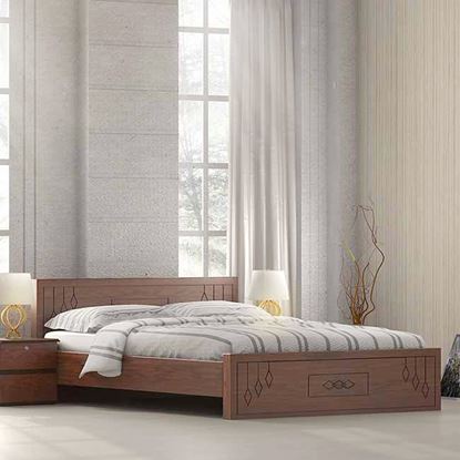 Picture of Wooden Bed Item Name: BDH-304-3-1-20-King