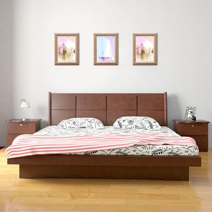 Picture of Wooden Bed Item Name: BDH-301-3-1-20