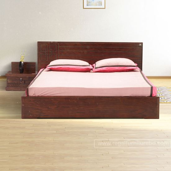 Picture of Wooden Bed Item Name: BDH-311-3-1-20