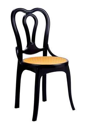 Picture of Bengal Crown Chair Black
