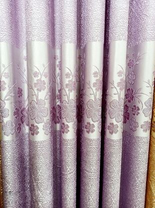 Picture of Hi quality Synthetic Curtain -Purple-1pis