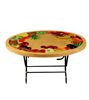 Picture of 6 Seated Deluxe Table-Print Sandal Wood S/L