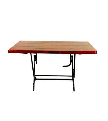 Picture of 6 Seated Square Table-R/W (St/L) TEL