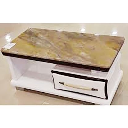 Picture of White Rectangular Marble Top Design